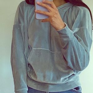 American Eagle Plush Hoodie XS